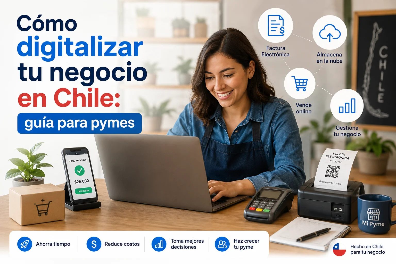 Digitalizar tu negocio en Chile con herramientas para pymes