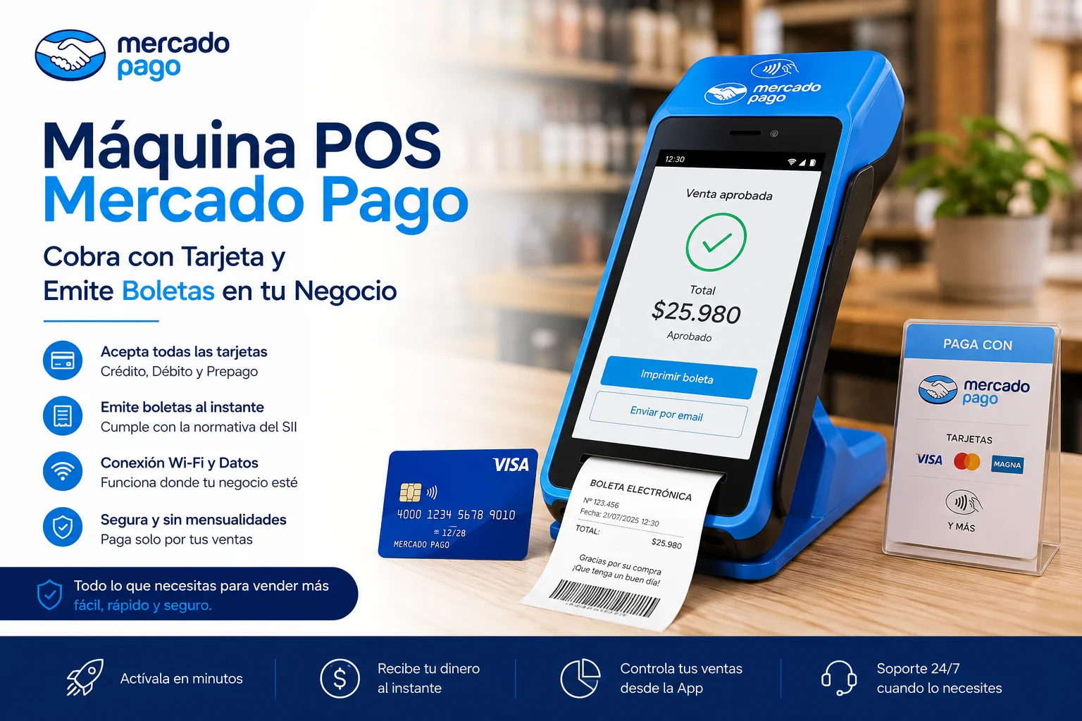 maquina pos mercado pago