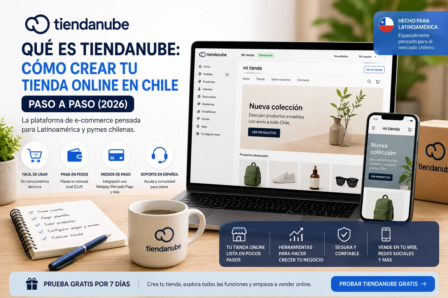 Qué es Tiendanube: Cómo Crear tu Tienda Online en Chile Paso a Paso (2026)