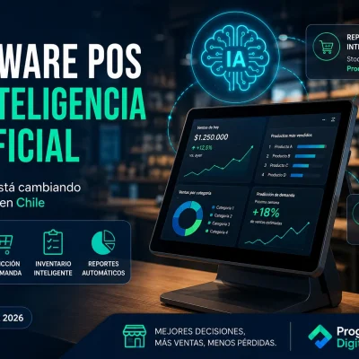 Software POS con inteligencia artificial para negocios en Chile